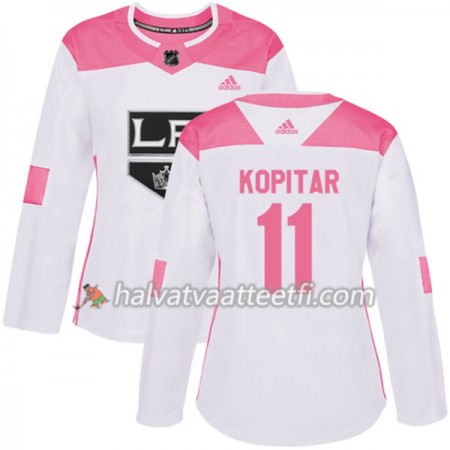 Naisten NHL Los Angeles Kings Pelipaita Anze Kopitar 11 Adidas 2017-2018 Valkoinen Vaaleanpunainen Fashion Authentic Naisten NHL Los Angeles Kings Pelipaita Anze Kopitar 11 Adidas 2017-2018 Valkoinen Vaaleanpunainen Fashion Authentic